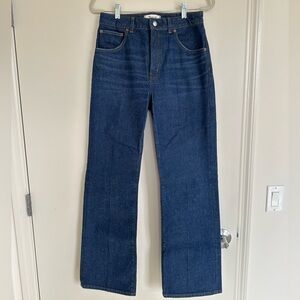 Madewell Curvy Relaxed Bootcut Jeans
